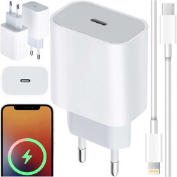 Ładowarka sieciowa Alogy szybka USB-C PD 20W +