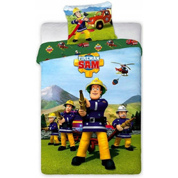 Pościel Dziecięca Strażak Sam Fireman 160X200