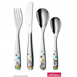 Wmf Zestaw sztućców dla dzieci 4 el., Jednorożec
