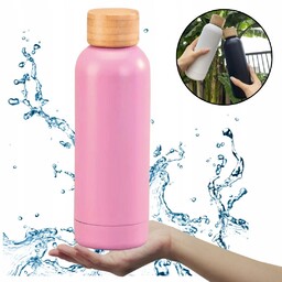 Termos Bidon Butelka Termiczna Na Kawę Herbatę Stalowa