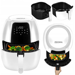 Frytkownica beztłuszczowa Zeegma Ze-knapper Grand White 1800