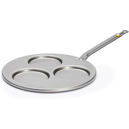 De Buyer Blini patelnia z 3 wgłębieniami, 27