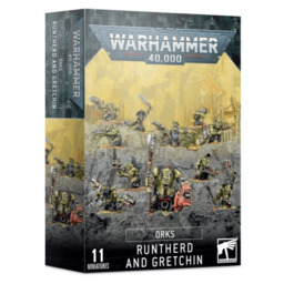 W40k: Orks - Runtherd and Gretchin (11 figurek)
