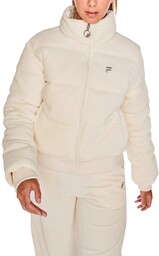 Kurtka damska Fila Corleone Puff puchowa ecru-S