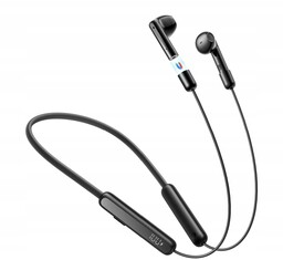 Sportowe bezprzewodowe słuchawki typu neckband Joyroom DS1 czarne