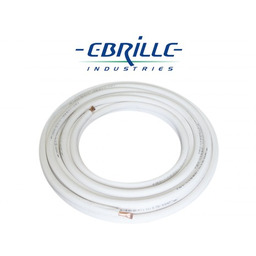 Krąg rury miedzianej w otulinie EBRILSPLIT - 25mb