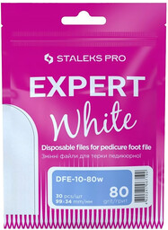 Staleks - PRO EXPERT - White Disposable Files