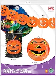 Widmann 23433 23433 zestaw na Halloween, girlanda
