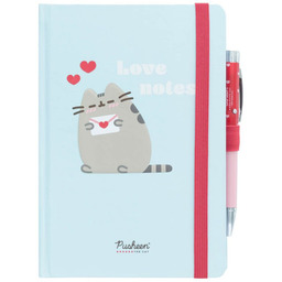 Długopis Notanik latarka z kolekcji Purrfect Love Pusheen