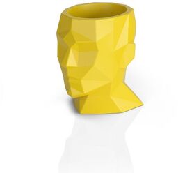 Designerska donica Adonis żółta 40 cm