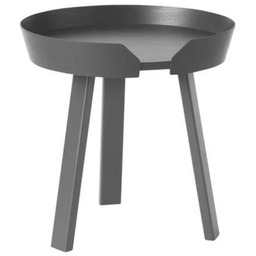 Muuto - Around Stolik/Stół rozkładany Small Anthracite