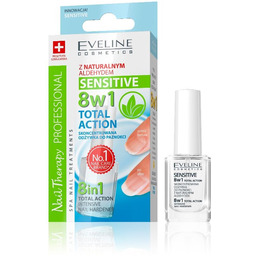 Nail Therapy Professional 8in1 Sensitive Total Action wzmacniająca