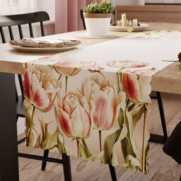 Markizeta Obrus bieżnik wodoodporny 38x140 001 Tulipan