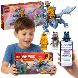 LEGO NINJAGO SMOK Smoczątko Riyu 71810 Z Figurkami