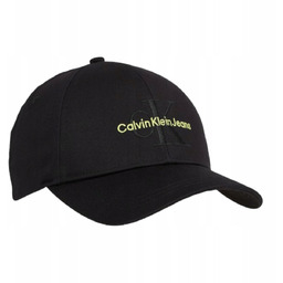 Calvin klein czapka z daszkiem monogram cap czarna