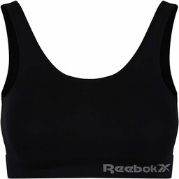 Reebok Damski, bezszwowy top z odkrytym brzuchem, elastyczny,