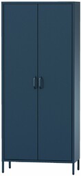 Szafa ubraniowa FLAVIO modern: granatowa (1577), na nóżkach,