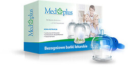 Med Plus Bańki bezogniowe lekarskie 12szt. + pompka