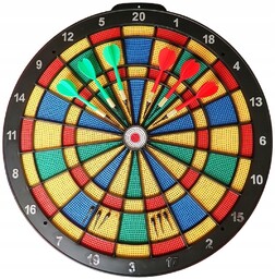 Zestaw Tarcza Soft Perforowana Dart Gra w Rzutki