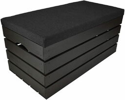 Robeel PUFA KUFER SKRZYNIA drewniana sosnowa siedzisko 80cm