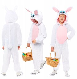Kostium Strój dziecięcy Królik Zając Zajączek Wielkanoc 6-8