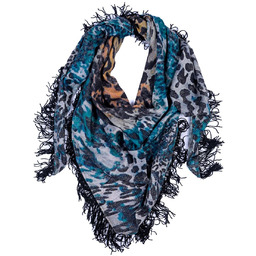 Damska chusta niebieska Passigatti