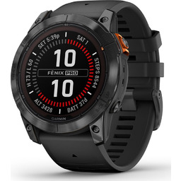 Garmin Fenix 7X Pro Solar czarny z czarnym