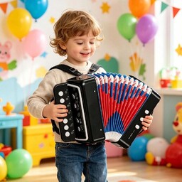 Akordeon dla dzieci Początkujący Rozwój instrumentów muzycznych