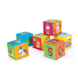 Canpol babies miękka kostka edukacyjna 6szt.