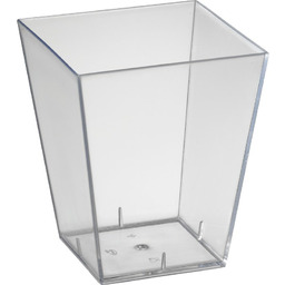 Duni Pojemnik kwadratowy Amuse-Bouche L 150 ml transparentny