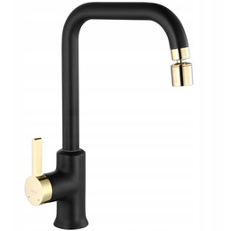 Bateria Kuchenna Polo Black Gold Czarna Wysoka Rea