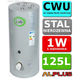 Bojler Joule 125l 1w zasobnik nierdz. 1 wężownica