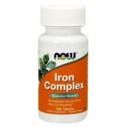 NOW Iron Complex- 100 tabl.
