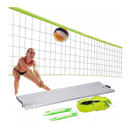 Zestaw siatka piłka do siatkówki do gry