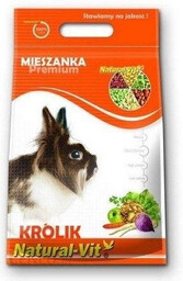 Natural-Vit Mieszanka Premium Królik 500 g - sucha