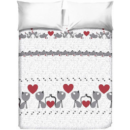 DELIKOWANE MYŚLIWOŚCI Ręcznik Narzuta Podwójna 260 x 280