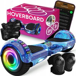 Hoverboard Deskorolka Elektryczna Led Deska Głośniki Bt 10