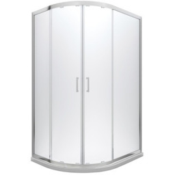 Besco Modern kabina asymetryczna 120x90x190cm przejrzyste MA-129-190-C