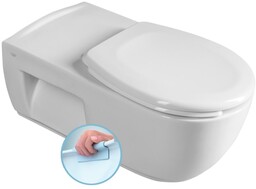 Sapho HANDICAP przedłużana misa WC dla niepełnosprawnych rimless