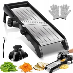 Krajalnica Szatkownica Do Warzyw Owoców Wielofunkcyjna Stal Nierdzewna