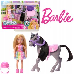 Barbie Fashionistas Lalka Chelsea Kucyk Konik Zabawka