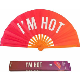 Fisura - Duży składany wachlarz "I''m Hot". Oryginalny