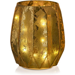 AmeliaHome Łańcuch LED Szklany Dekoracja Oświetlenie Butelkowy Zielony