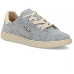 Skórzane półbuty damskie niebieskie Filippo DP6738