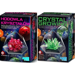 Hodowla Kryształów zielone Hodowla Kryształów czerwone