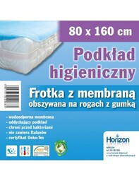 Horizon Podkład higieniczny ekologiczny 80x160cm