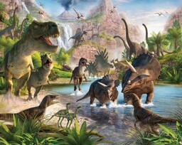 Tapeta 3D Dinozaury II