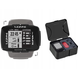 Licznik rowerowy LEZYNE SUPER PRO GPS HRSC LOADED