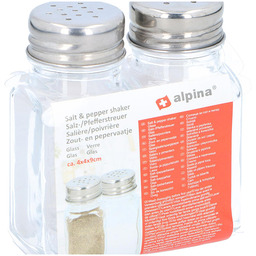 Solniczka pieprzniczka ze szkła 2 szt