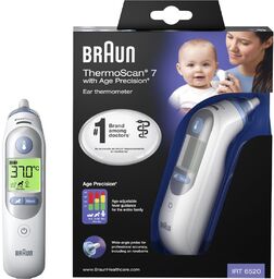 Braun ThermoScan 7 IRT6520, termometr do ucha